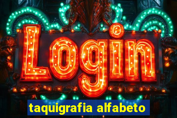 taquigrafia alfabeto